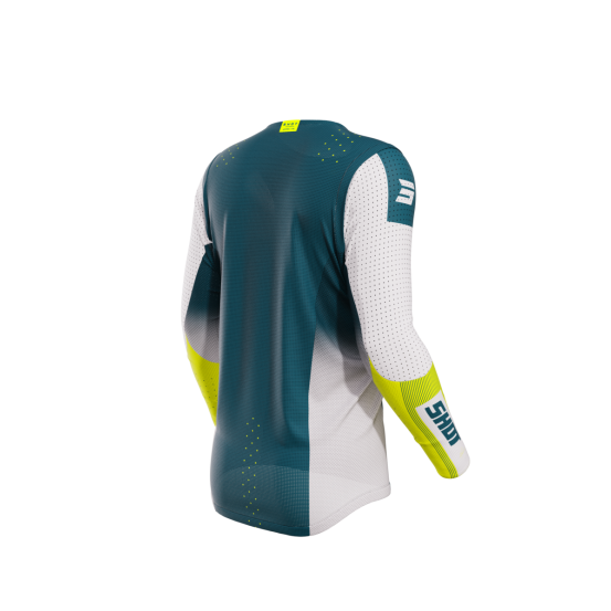 Maillot cross Shot 2024 Aerolite Honor - Bleu