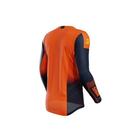Maillot cross Shot 2024 Aerolite Honor - Orange