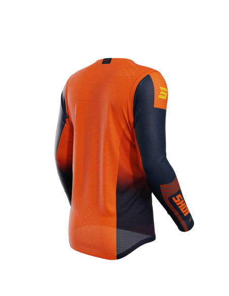 Maillot cross Shot 2024 Aerolite Honor - Orange