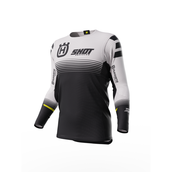 Maillot cross Shot 2023 Aerolite Husqvarna - Noir