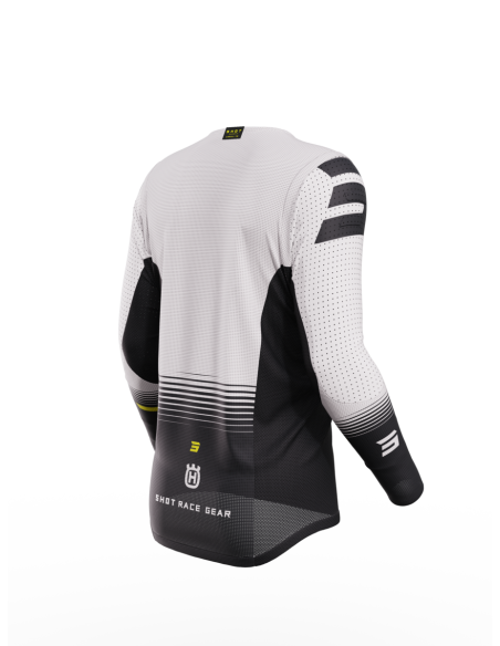 Maillot cross Shot 2023 Aerolite Husqvarna - Noir