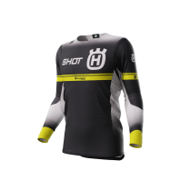 Maillot cross Shot 2024 Aerolite Husqvarna Limited Edition - Noir