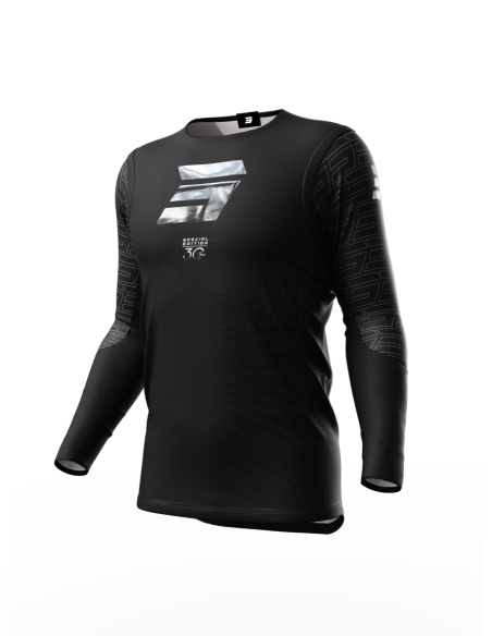 Maillot cross Shot 2023 Aerolite Legacy - Noir