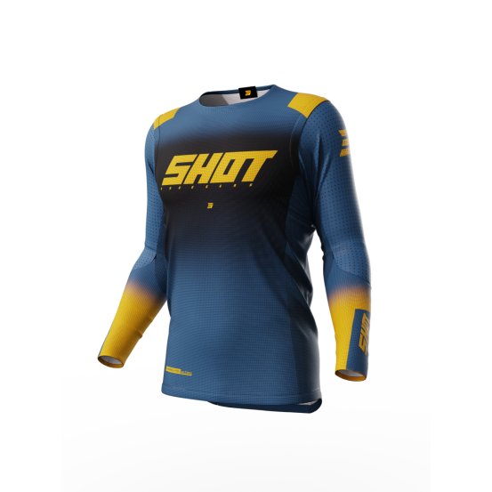 Maillot cross Shot 2023 Aerolite Ultima - Bleu
