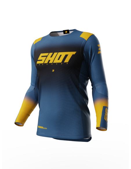 Maillot cross Shot 2023 Aerolite Ultima - Bleu