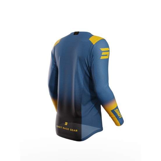 Maillot cross Shot 2023 Aerolite Ultima - Bleu