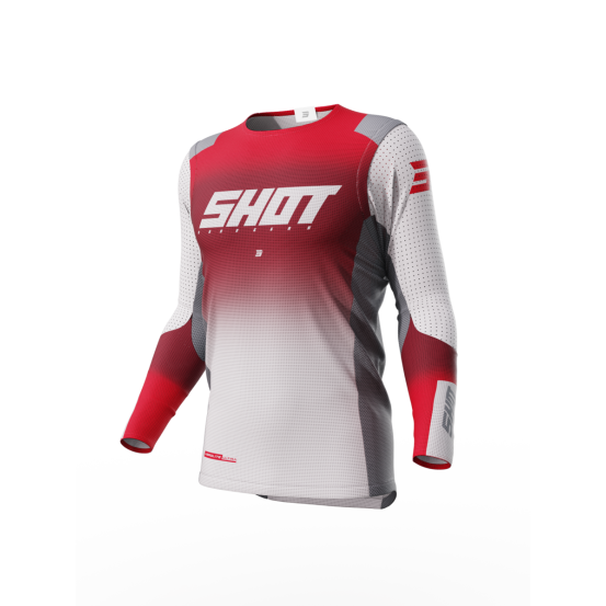 Maillot cross Shot 2023 Aerolite Ultima - Rouge