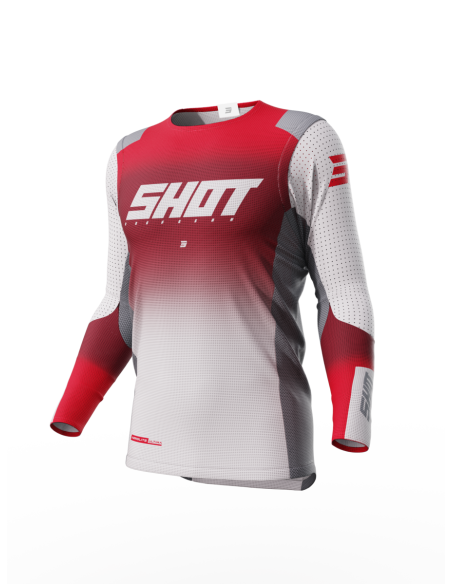Maillot cross Shot 2023 Aerolite Ultima - Rouge