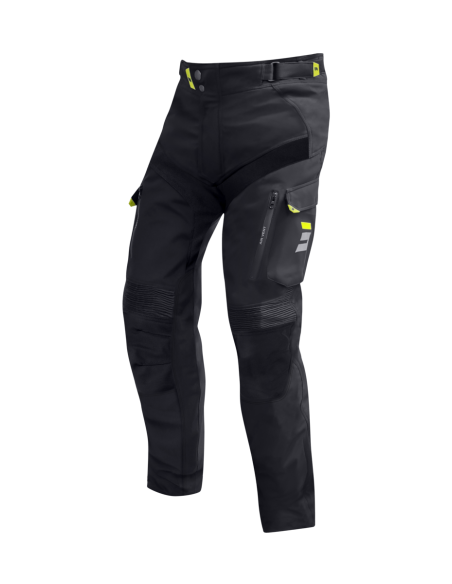 Pantalon enduro Shot Climatic - Noir Jaune fluo