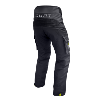 Pantalon enduro Shot Climatic - Noir Jaune fluo 2