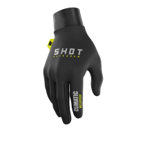 Gants cross Shot Climatic 3.0 - Noir Jaune Fluo