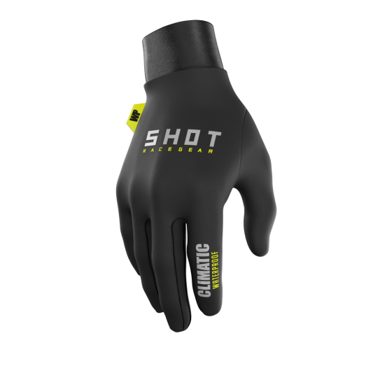 Gants cross Shot Climatic 3.0 - Noir Jaune Fluo