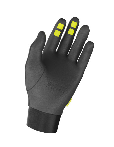 Gants cross Shot Climatic 3.0 - Noir Jaune Fluo