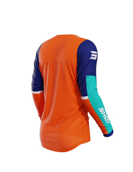 Maillot cross Shot 2024 Contact Iron - Orange