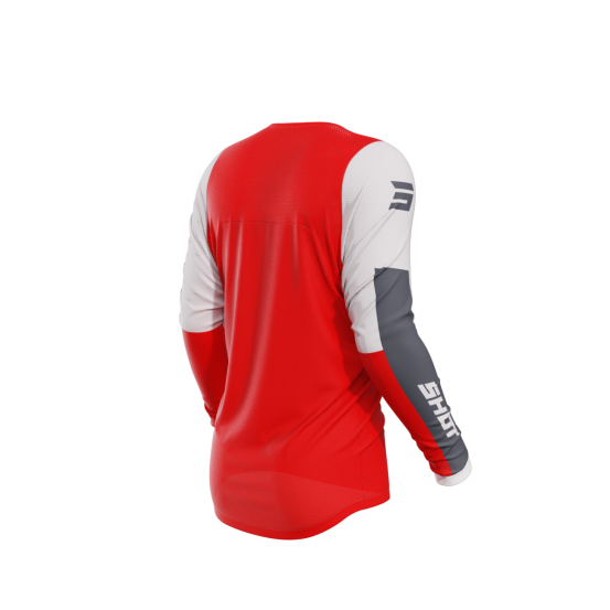 Maillot cross Shot 2024 Contact Iron - Rouge