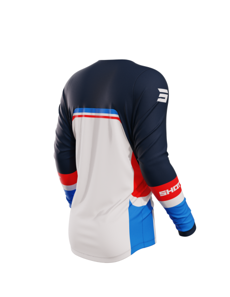 Maillot cross Shot 2024 Contact Legend - Bleu