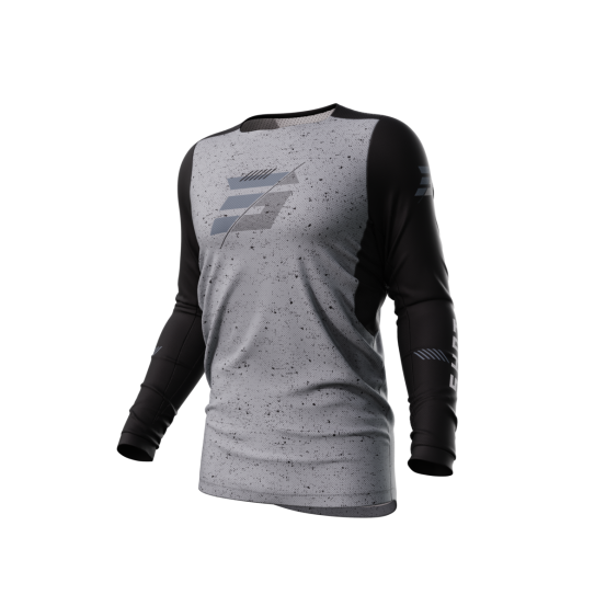 Maillot cross Shot 2023 Contact Speck - Noir Gris