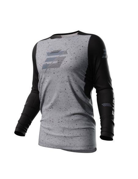 Maillot cross Shot 2023 Contact Speck - Noir Gris