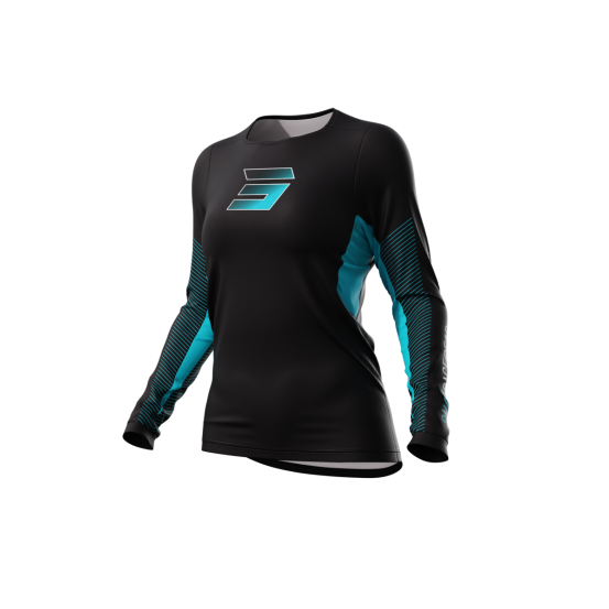 Maillot cross femme Shot 2024 Contact Venus - Bleu