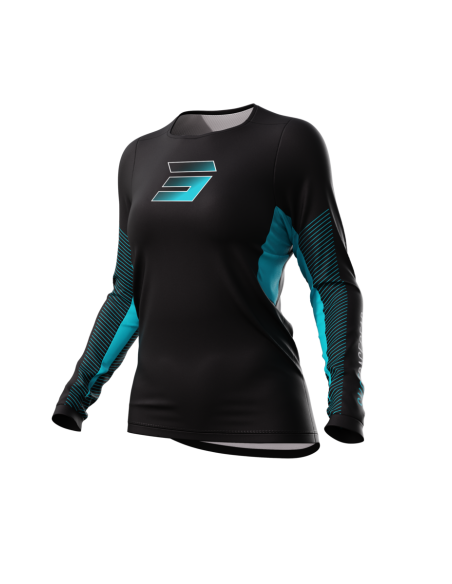 Maillot cross femme Shot 2024 Contact Venus - Bleu
