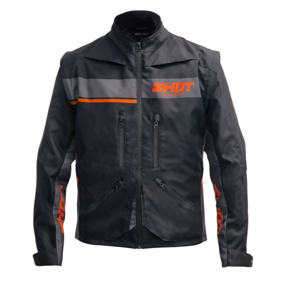 Veste enduro Shot Assault 2.0 - Noir Orange