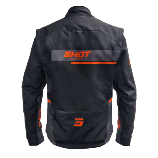 Veste enduro Shot Assault 2.0 - Noir Orange