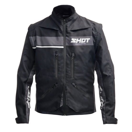 Veste enduro Shot Assault 2.0 - Noir Blanc