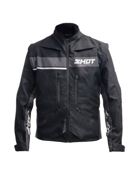 Veste enduro Shot Assault 2.0 - Noir Blanc