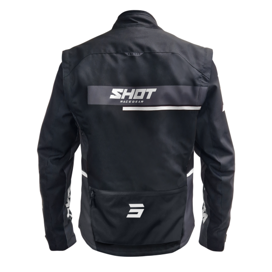 Veste enduro Shot Assault 2.0 - Noir Blanc