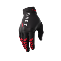 Gants cross Shot Core - Rouge