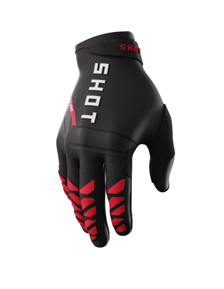 Gants cross Shot Core - Rouge