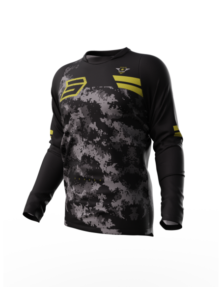 Maillot cross Shot 2023 Devo Army - Or
