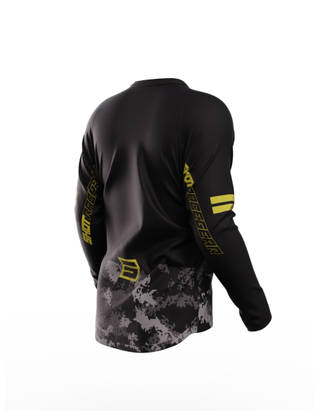 Maillot cross Shot 2023 Devo Army - Or