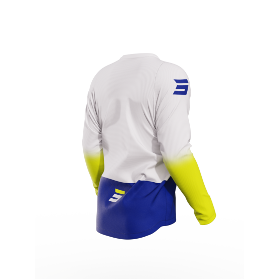 Maillot cross Shot 2023 Devo Reflex - Bleu