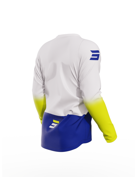 Maillot cross Shot 2023 Devo Reflex - Bleu