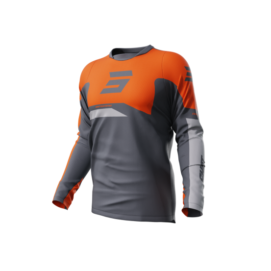 Maillot cross Shot 2024 Devo Star - Orange