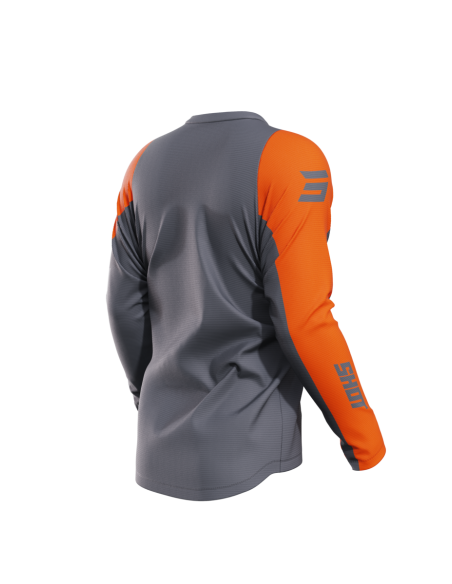 Maillot cross Shot 2024 Devo Star - Orange