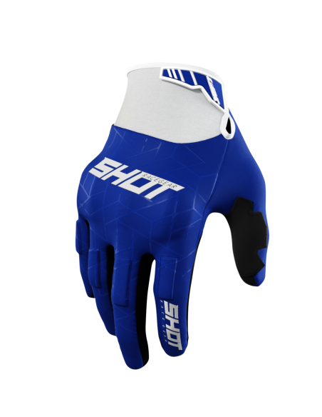 Gants cross Shot 2024 Drift Spider - Bleu