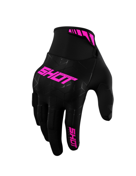 Gants cross Shot Drift Spider - Rose