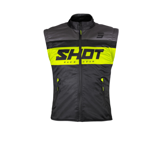 Body warmer Shot Lite - Noir Jaune Fluo