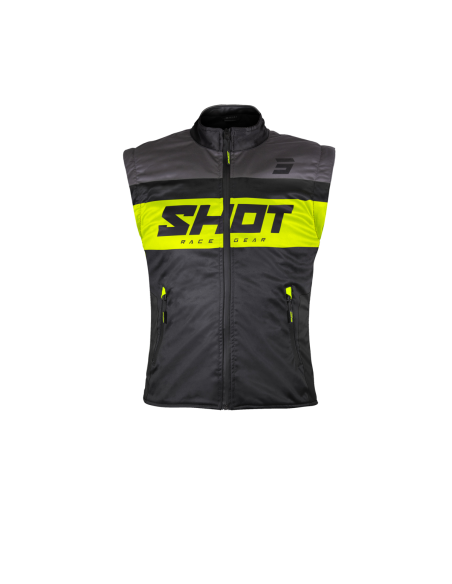 Body warmer Shot Lite - Noir Jaune Fluo