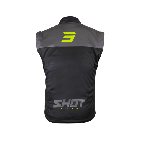 Body warmer Shot Lite - Noir Jaune Fluo