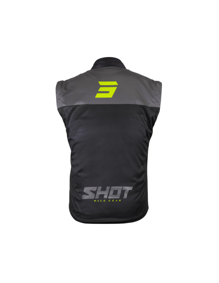 Body warmer Shot Lite - Noir Jaune Fluo