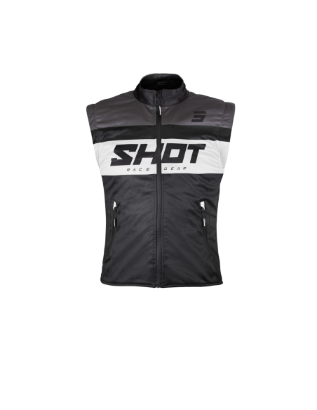 Body warmer Shot Lite - Noir Blanc