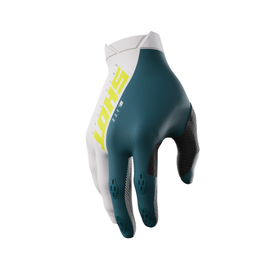 Gants cross Shot 2024 Lite - Bleu Fluo