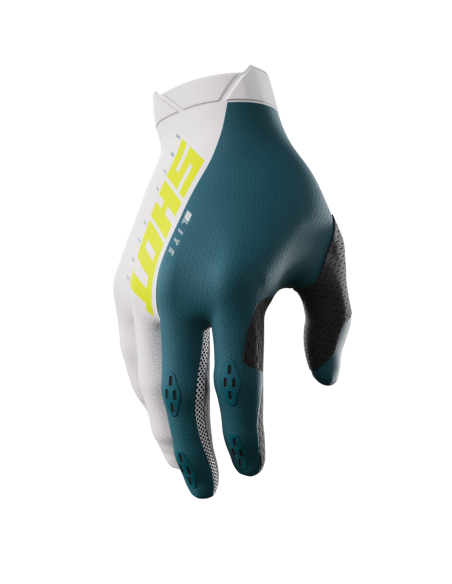 Gants cross Shot 2024 Lite - Bleu Fluo