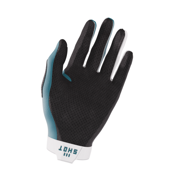 Gants cross Shot 2024 Lite - Bleu Fluo