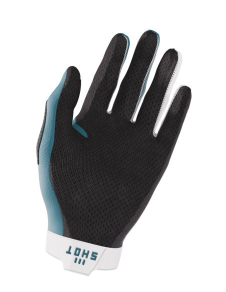 Gants cross Shot 2024 Lite - Bleu Fluo