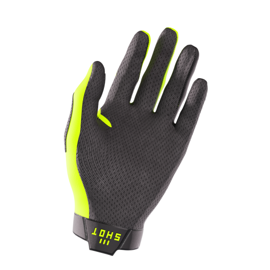 Gants cross Shot Lite - Jaune Fluo
