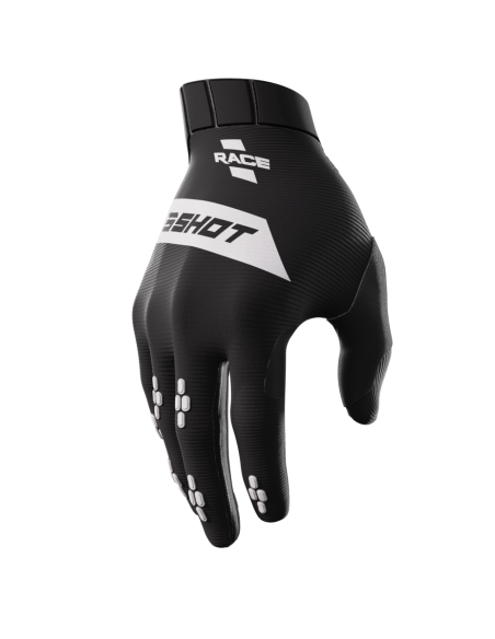 Gants cross Shot Race - Noir